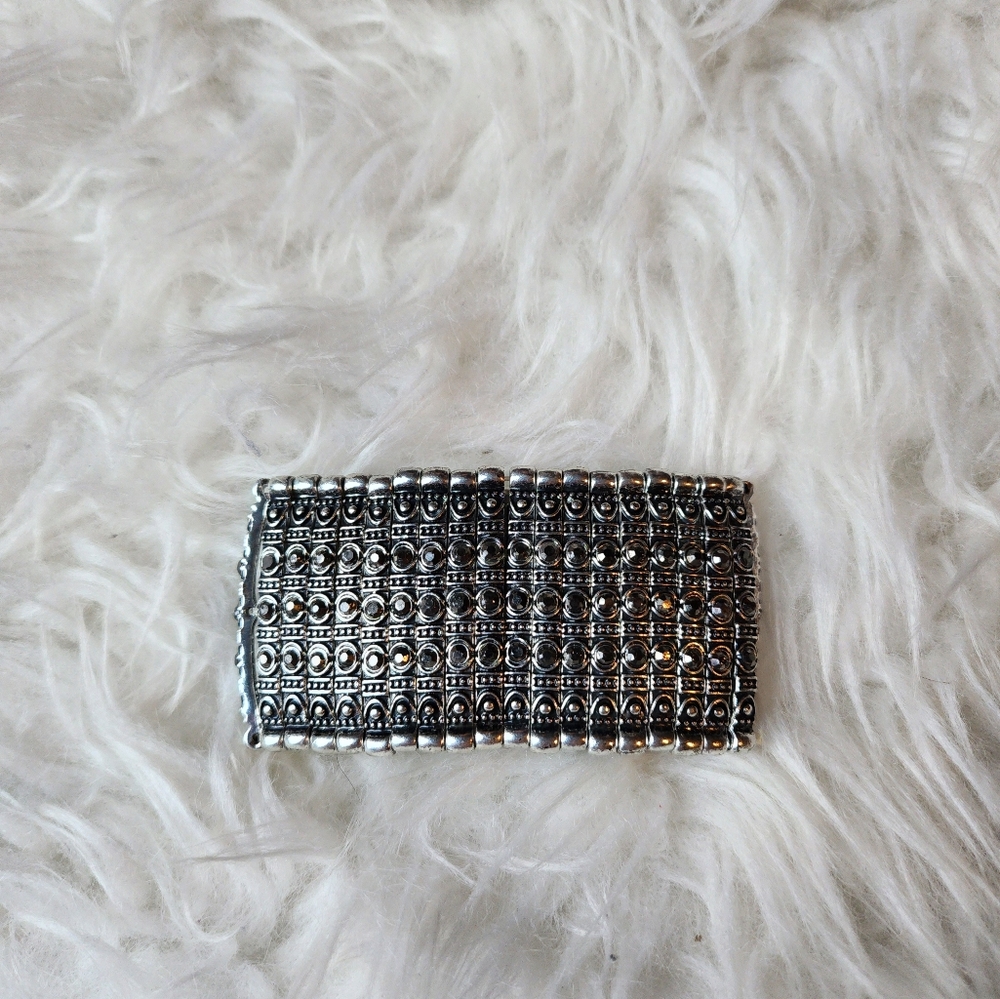 Beaded Silver Bracelet - Picture 3 of 3